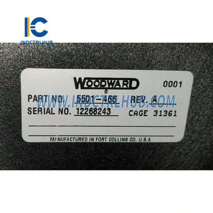 Woodward 5501-466 MicroNet Simplex Kragvoorsieningsmodule