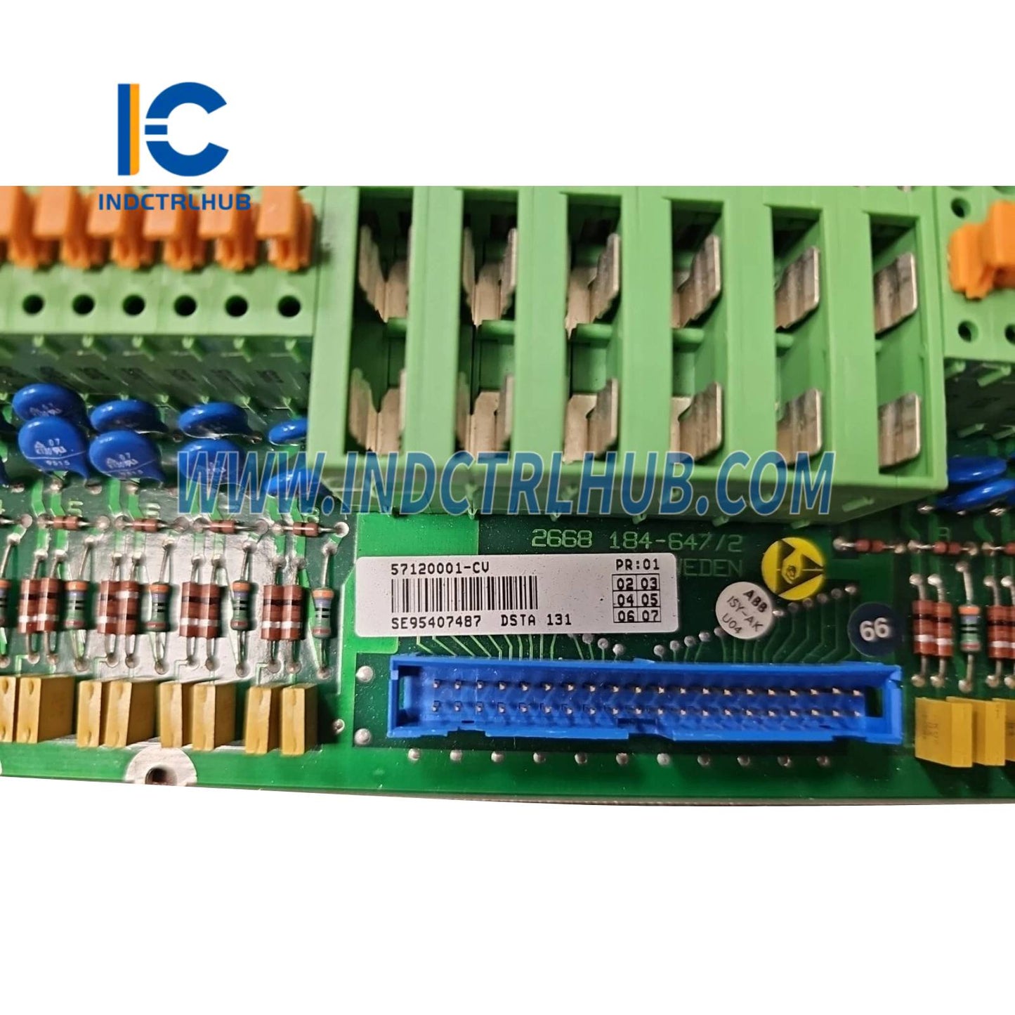 57120001-CV | ABB DSTA 131 Connection Unit for AI board