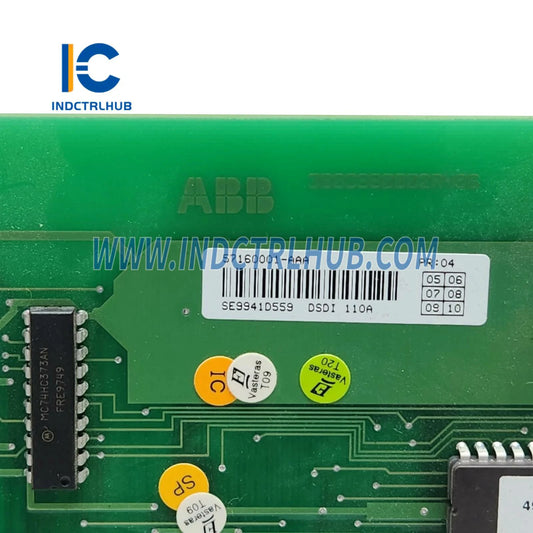 57160001-AAA | ABB DSDI 110A цифрова входна платка