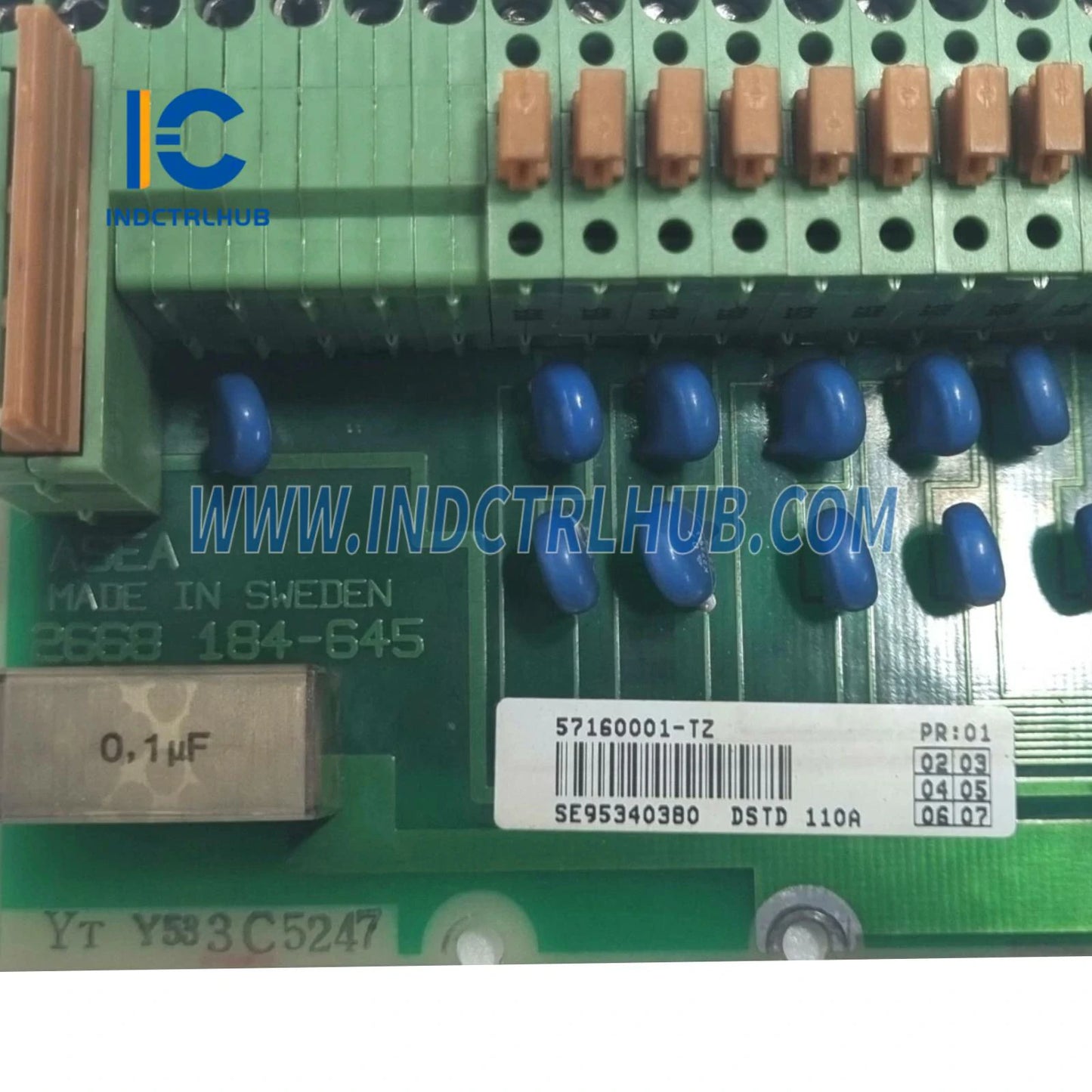 57160001-TZ | ABB DSTD 110A Connection Unit for Digital