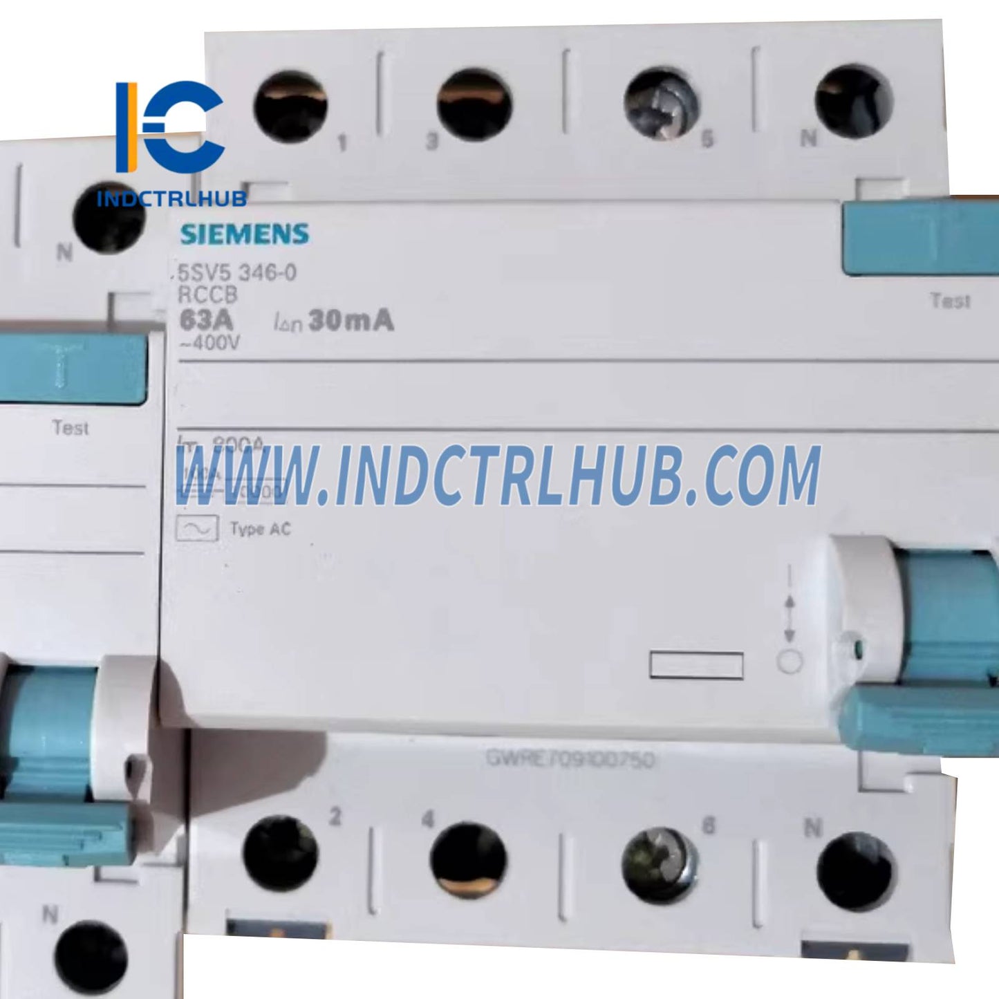 Siemens 5SV5346-0 Prúdový chránič s vypínačom