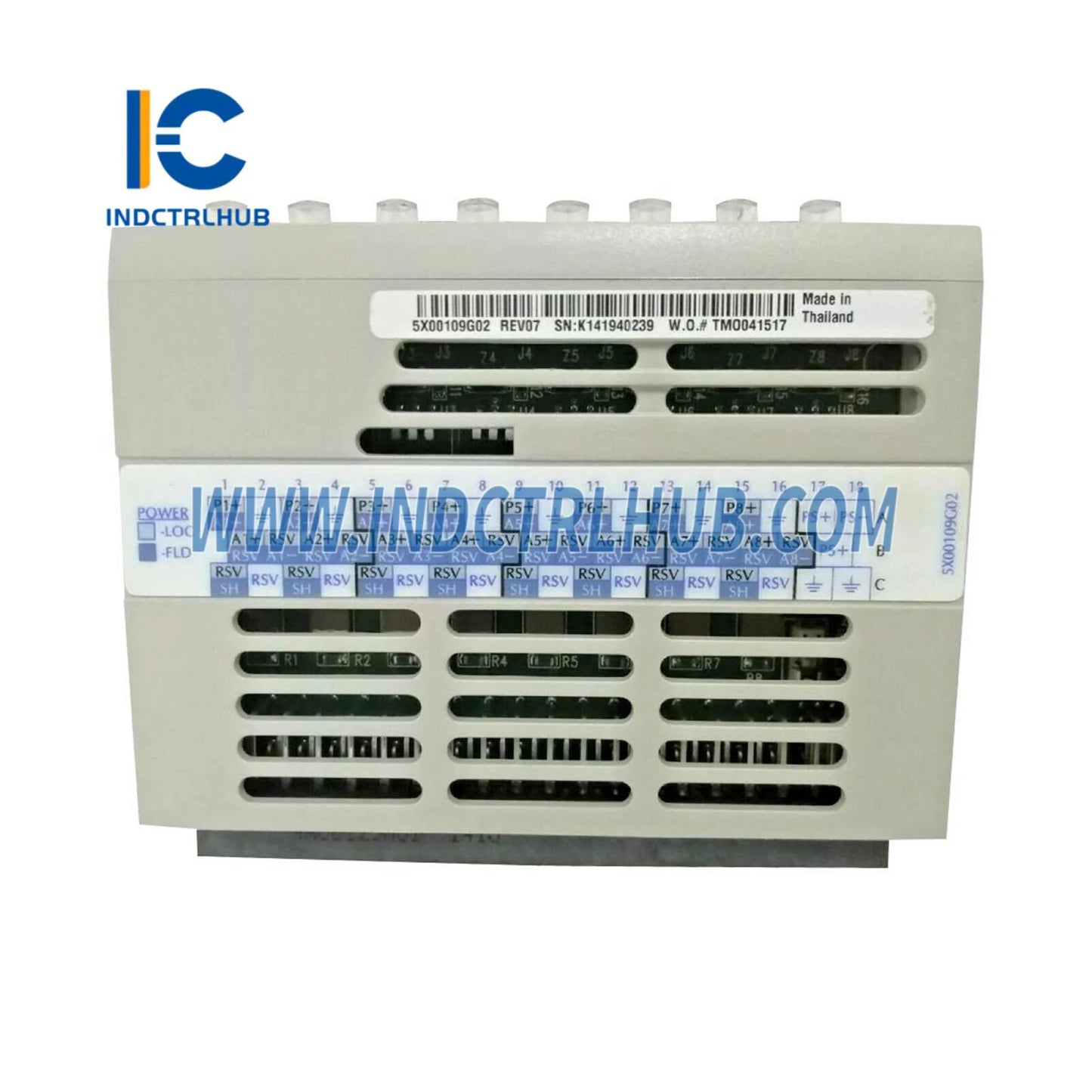 Módulo de Entrada Analógica Emerson 5X00109G02A | Ovation DCS 8 Canais