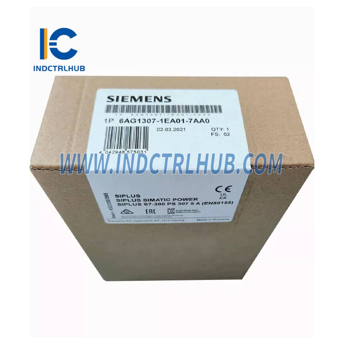 Siemens 6AG1307-1EA01-7AA0 SIPLUS PS 307 with conformal coating