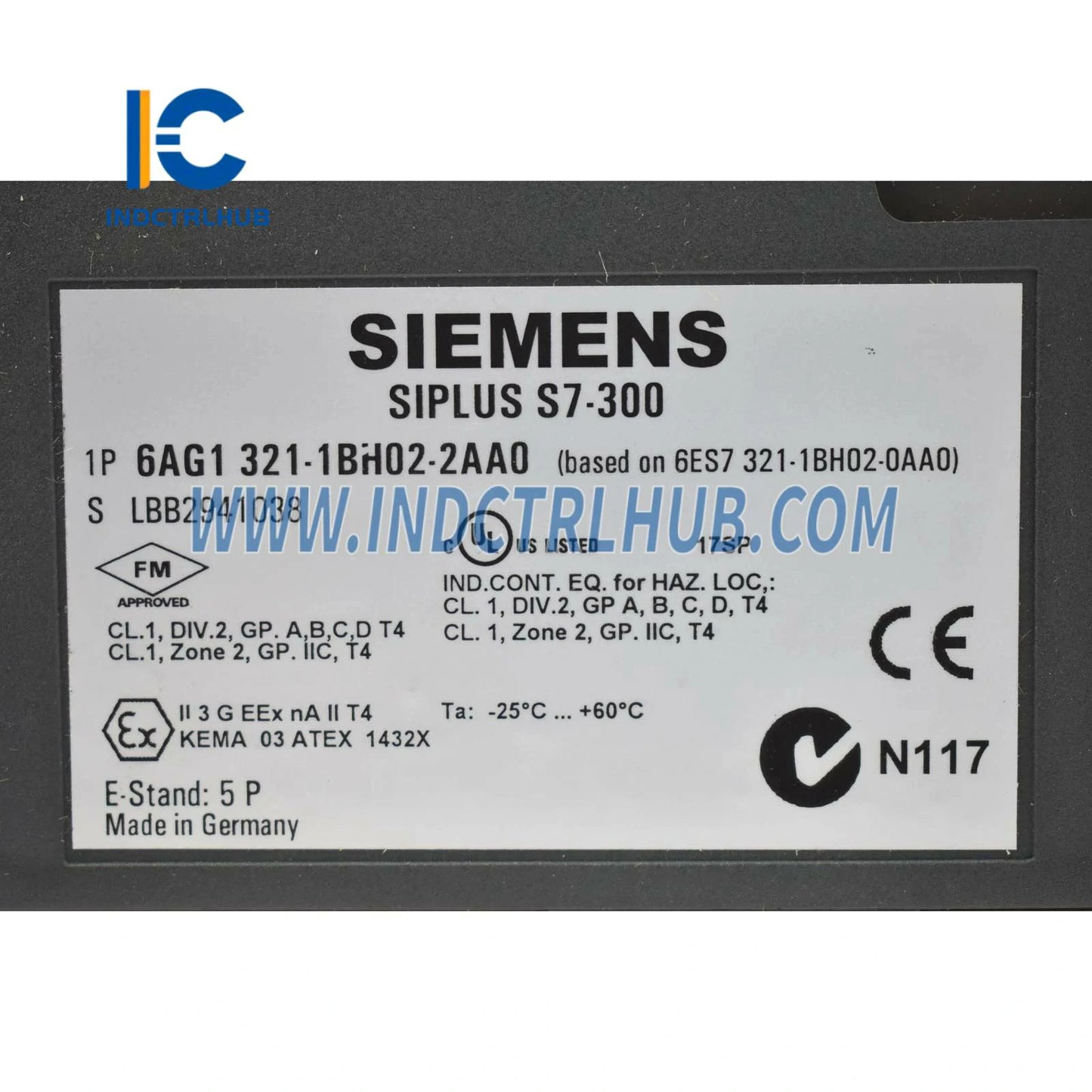 Siemens 6AG1321-1BH02-2AA0 SIPLUS SM 321 Digital Input Module