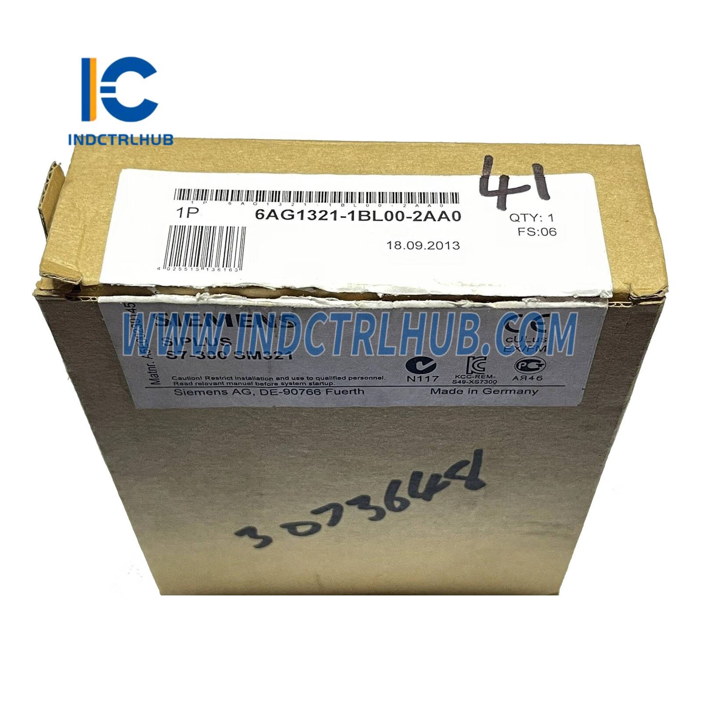 Siemens 6AG1321-1BL00-2AA0 SIPLUS SM 321 with conformal coating