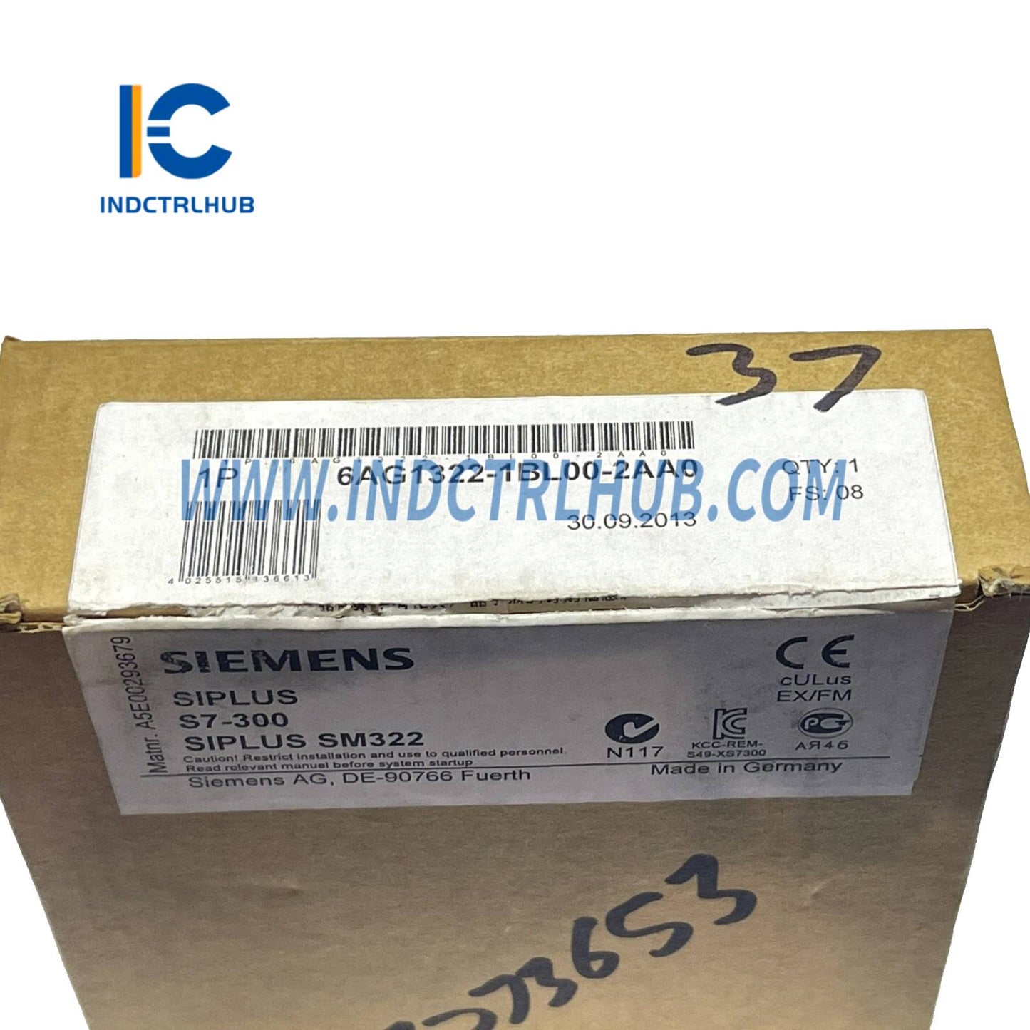 Siemens 6AG1322-1BL00-2AA0 SIPLUS SM 322 with conformal coating