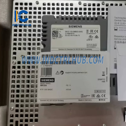 Siemens 6AV2123-2MB03-0AX0 SIMATIC HMI KTP1200 Basic