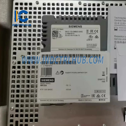 Siemens 6AV2123-2MB03-0AX0 SIMATIC HMI KTP1200 Basic Panel