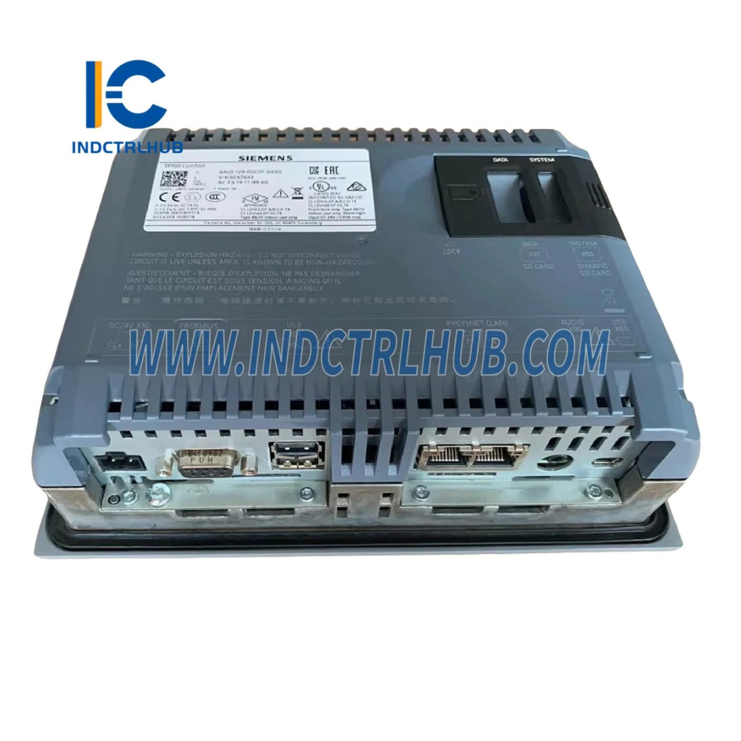 Siemens 6AV2124-0GC01-0AX0 SIMATIC HMI TP700 Comfort Panel