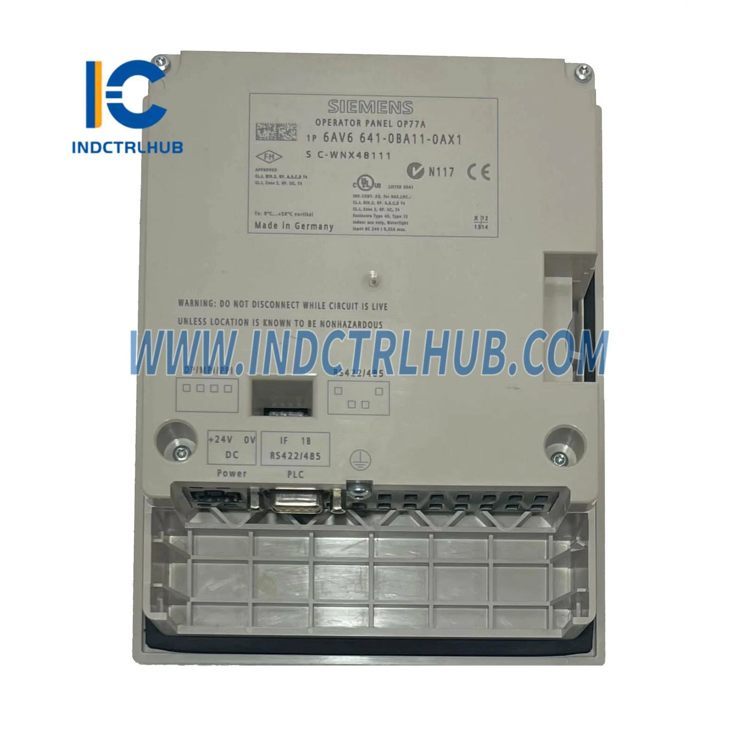 Siemens 6AV6641-0BA11-0AX1 OP 77A Operator Panel 4.5" LCD