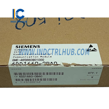 Siemens 6DD1660-0BA0 SIMADYN D Communication Module CS12