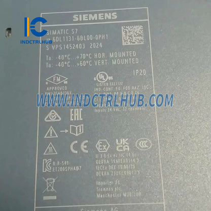 Siemens 6DL1131-6BL00-0PH1 Digital Input Module 32x24VDC