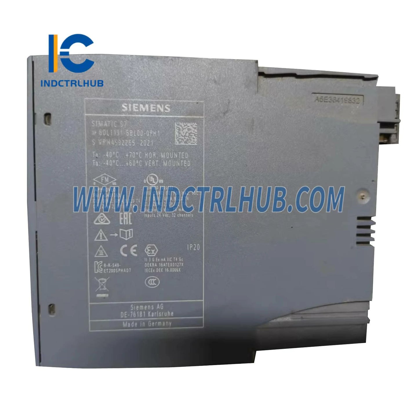Siemens 6DL1131-6BL00-0PH1 Digital Input Module 32x24VDC