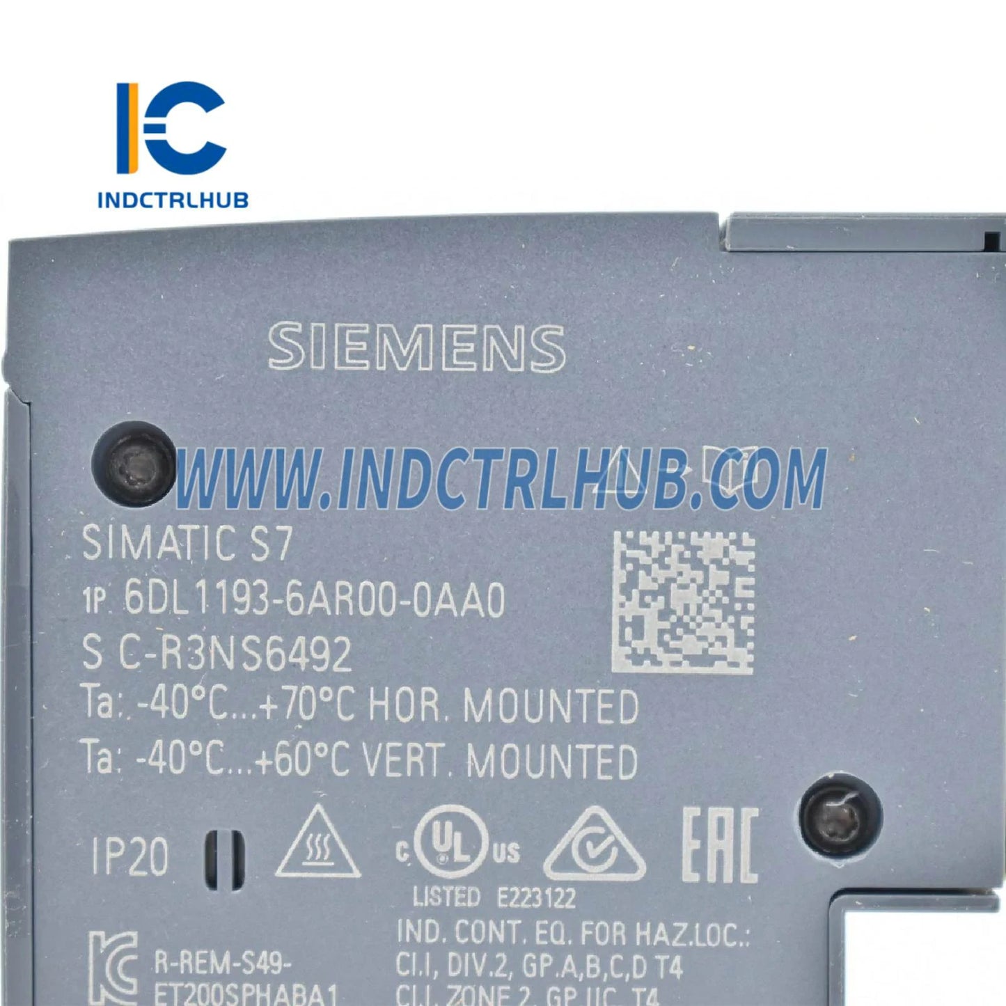 Siemens 6DL1193-6AR00-0AA0 ET 200SP HA Bus Adapter with Dual PROFINET Ports