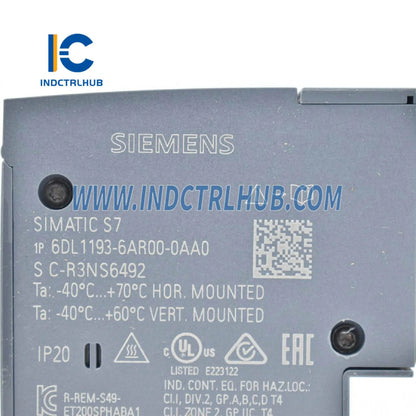 Siemens 6DL1193-6AR00-0AA0 ET 200SP HA Bus Adapter with Dual PROFINET Ports