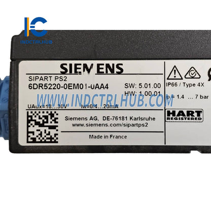 Siemens 6DR5220-0EM01-0AA4 SIPART PS2 Smart electropneumatic positioner