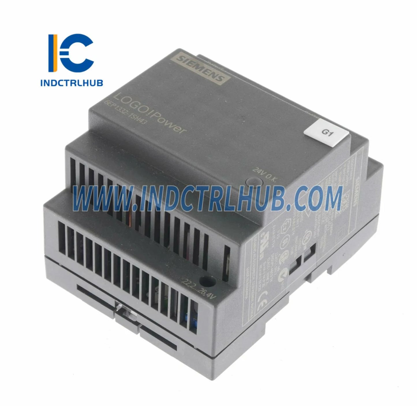 Siemens 6EP1332-1SH43 LOGO!Power 24V/2.5A Stabilized Power Supply