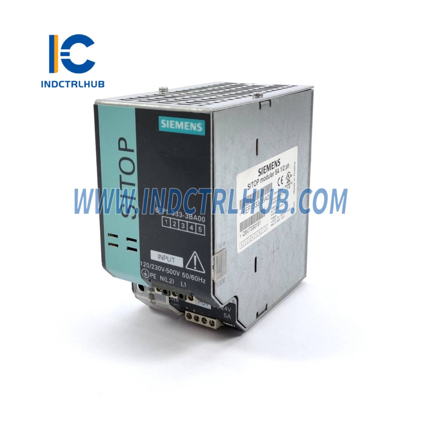 Siemens 6EP1333-3BA00 SITOP PSU200M 5 A стабилизированный блок питания