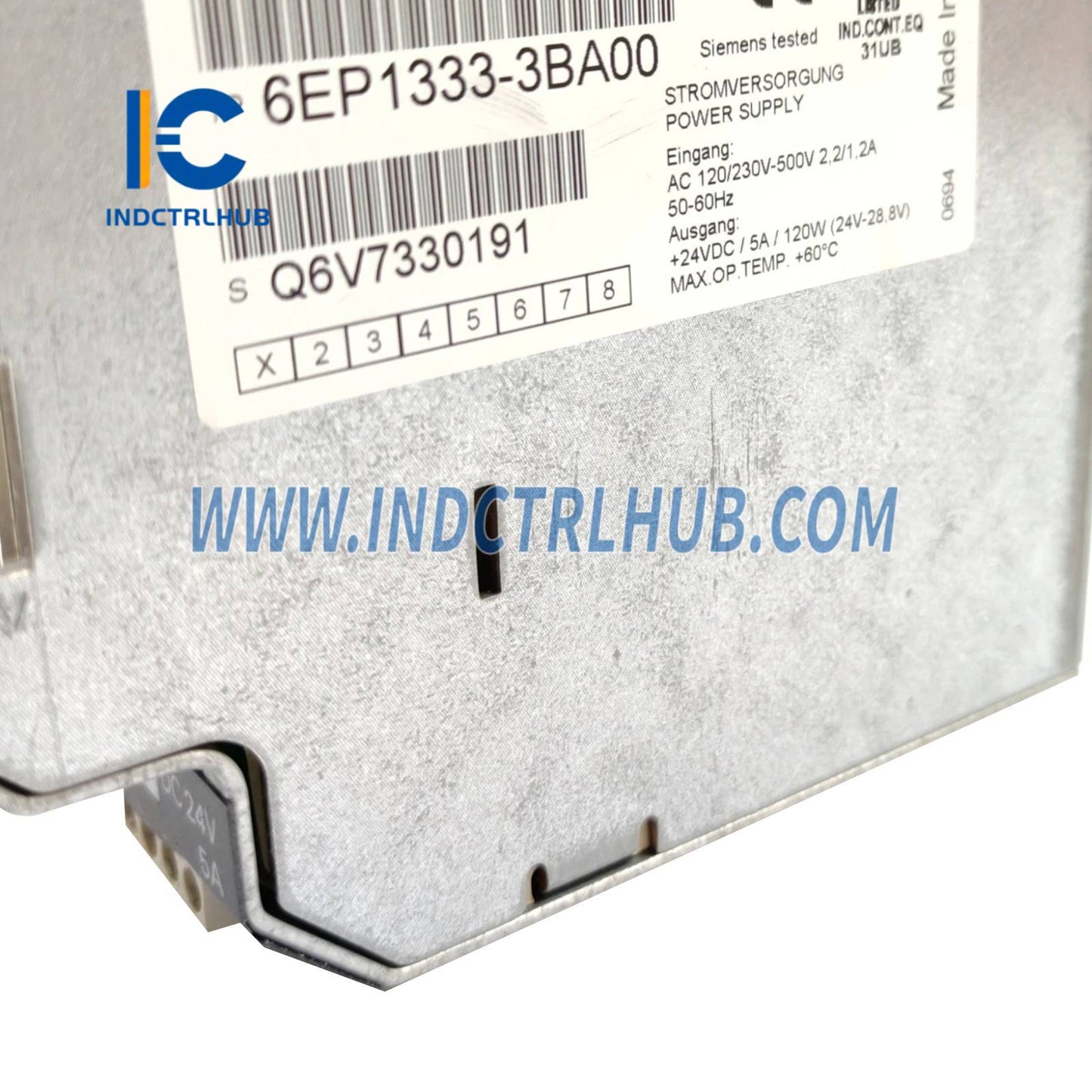 Siemens 6EP1333-3BA00 SITOP PSU200M 5 A стабилизированный блок питания