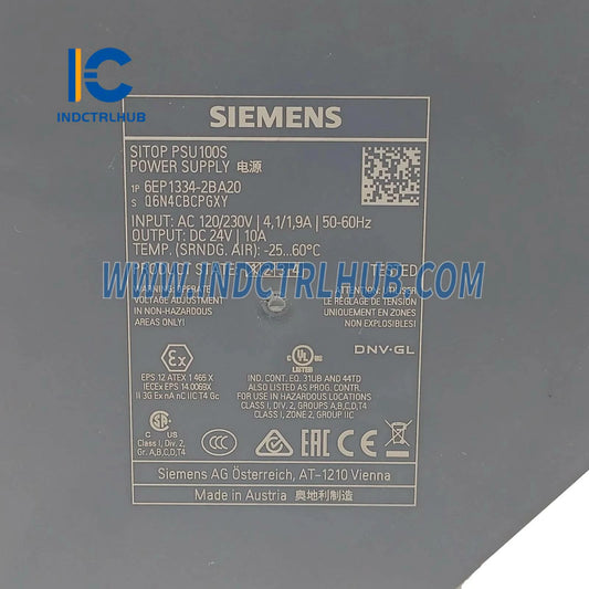 Siemens 6EP1334-2BA20 SITOP PSU100S 24 V / 10 A стабилизиран захранващ блок