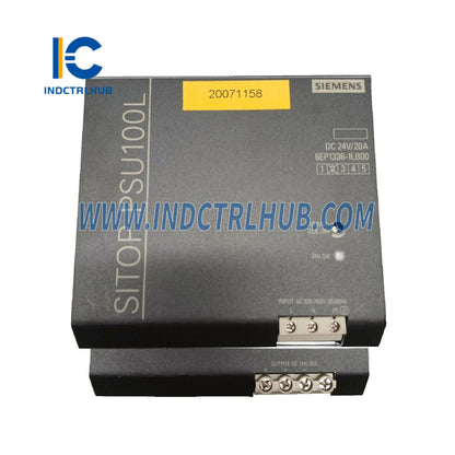 Siemens 6EP1336-1LB00 SITOP PSU100L 24V 20A Stabilized Power Supply