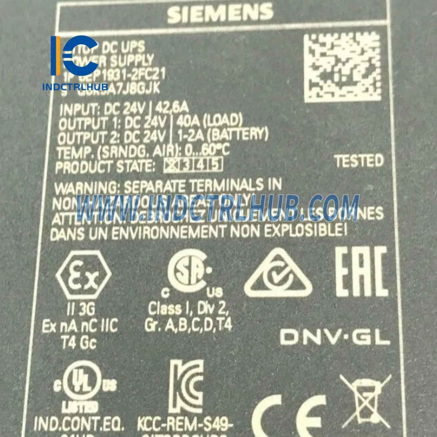 Connector Layout and PDF Technical Reference for 6EP1931-2FC21 System