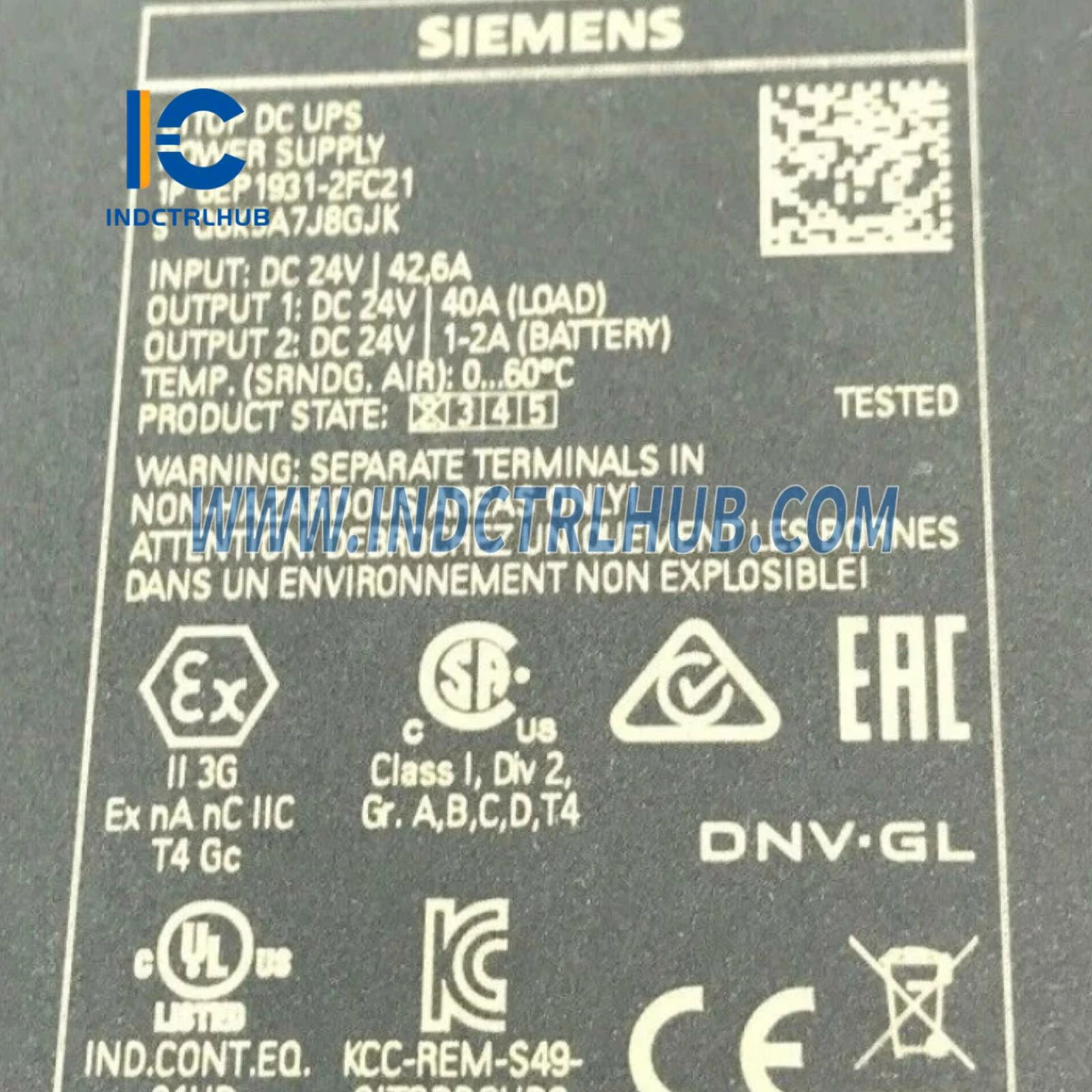 Connector Layout and PDF Technical Reference for 6EP1931-2FC21 System
