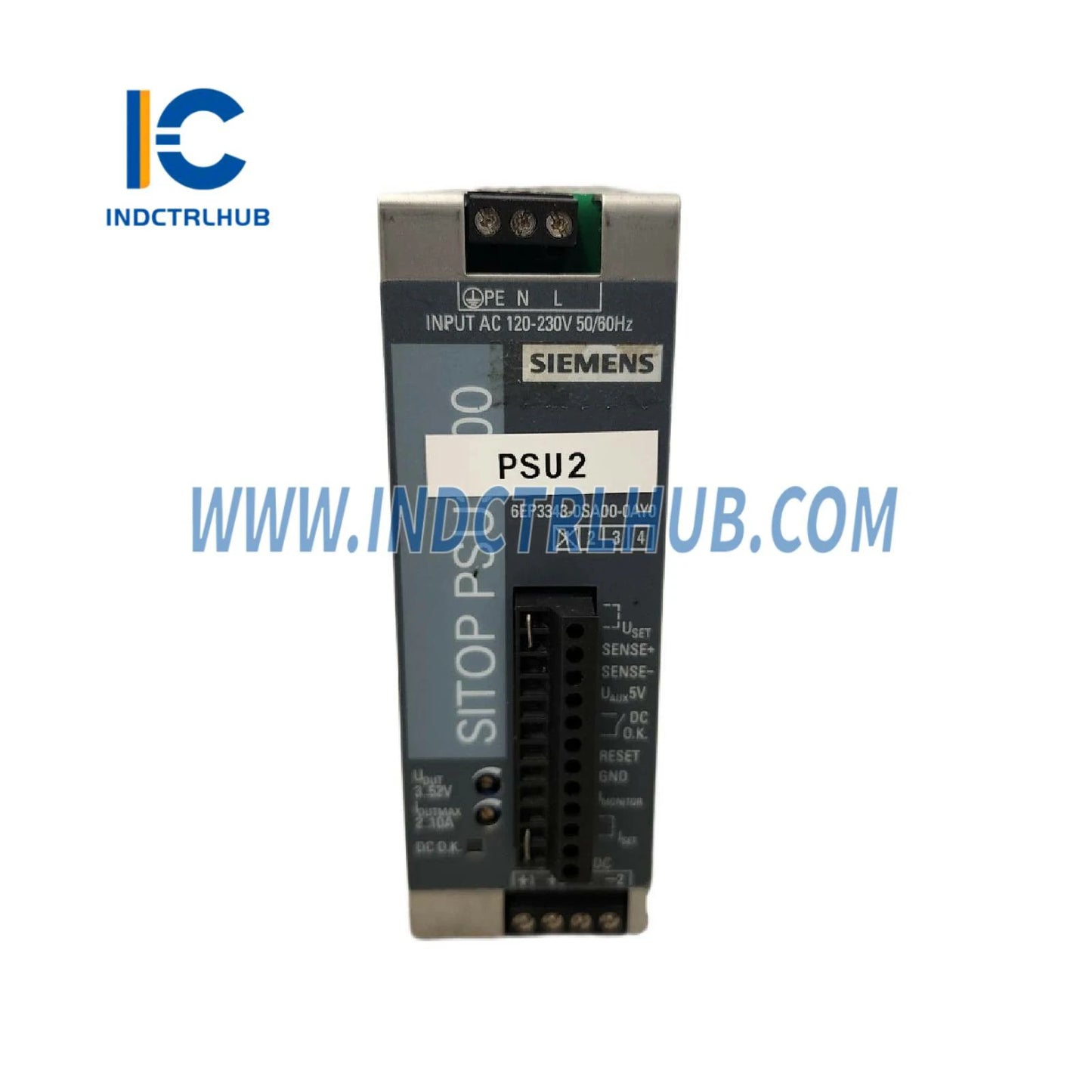 Siemens 6EP3343-0SA00-0AY0 SITOP PSU3600 Flexi 3-52V DC Adjustable Power Supply New Original Ready to ship