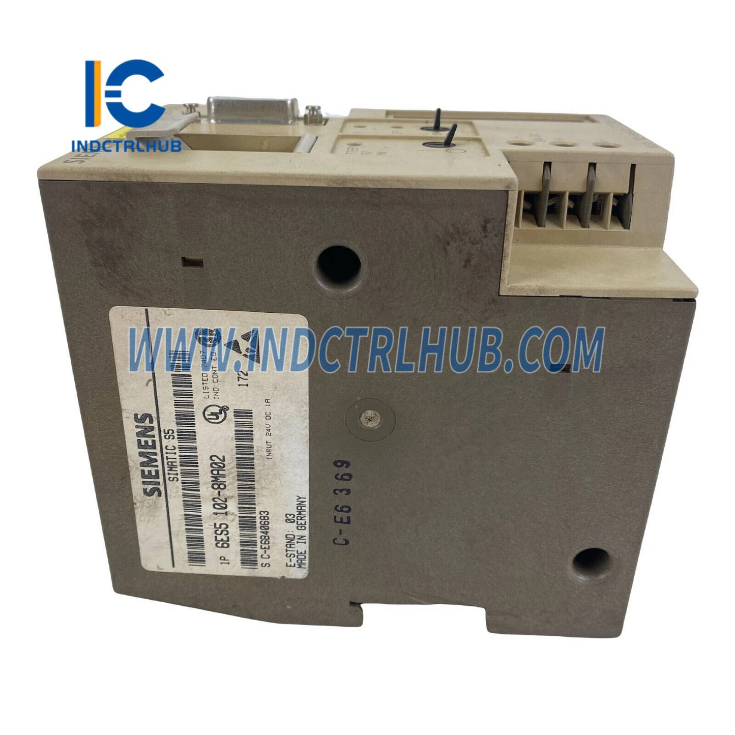 Siemens 6ES5102-8MA02 SIMATIC S5, CPU 102 Орталық өңдеу блогы