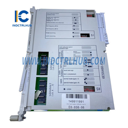 Siemens 6ES5460-4UA13 Módulo de Entrada Analógica (Isolado)