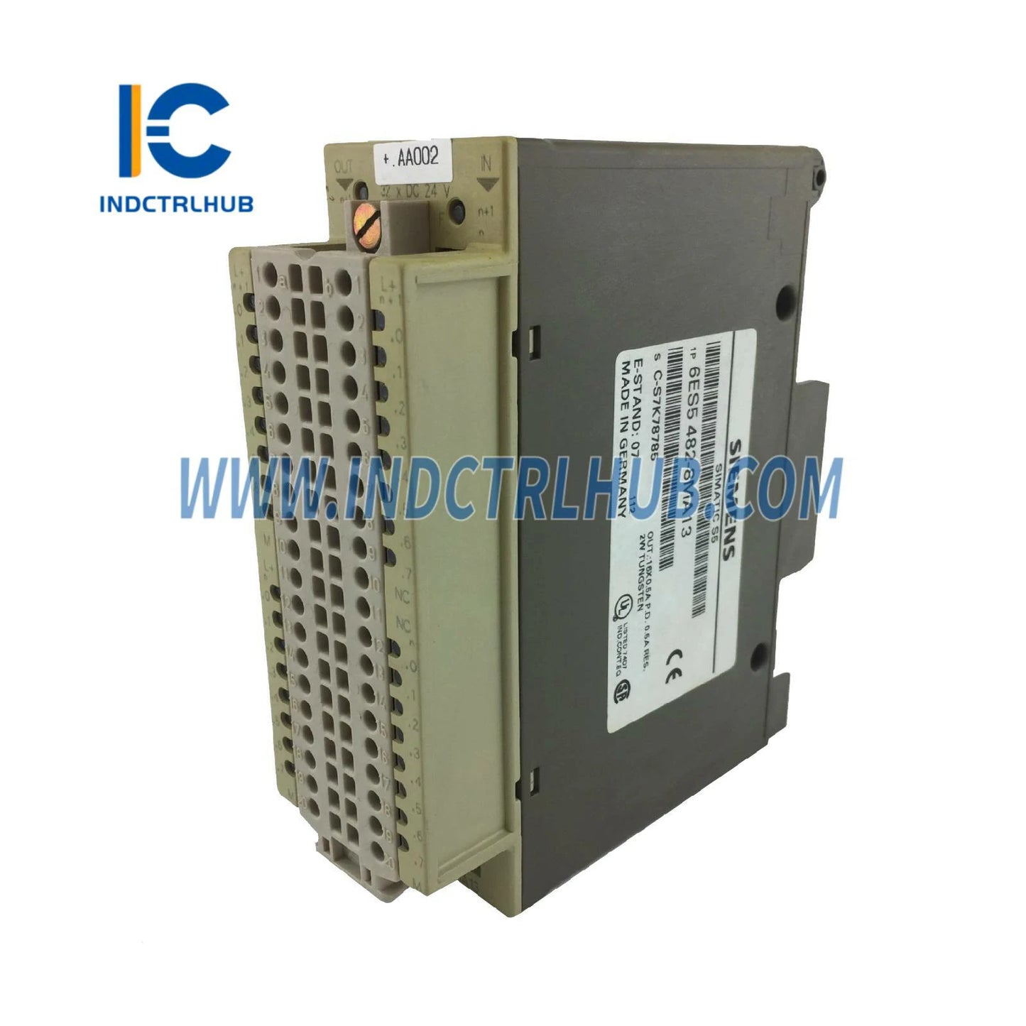 Siemens 6ES5482-8MA13 Digital I/O Module 16DI/16DO 24VDC S5 New Original Ready to ship