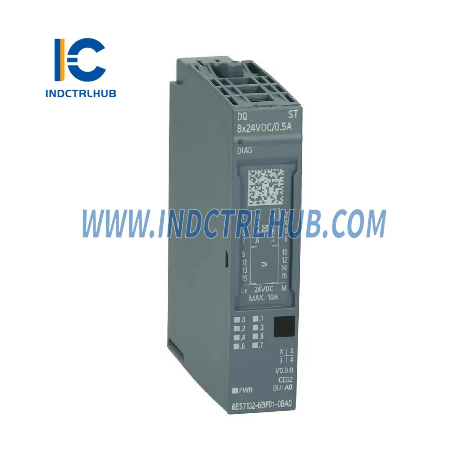 Siemens 6ES7132-6GD51-0BA0 ET 200SP Signal Relay Module 4 Changeover Contacts New Original Ready to ship