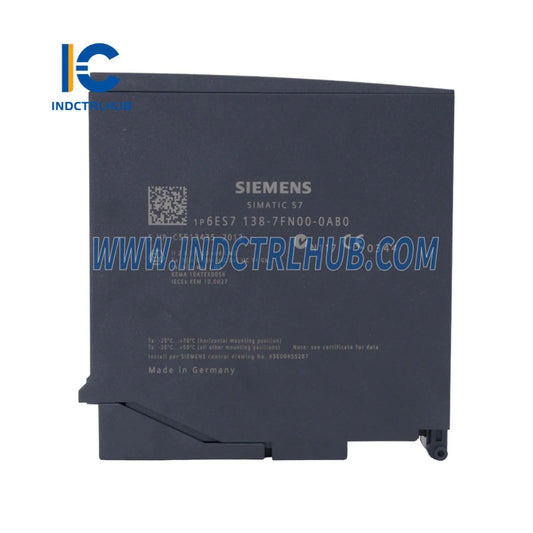 Authentic Nameplate and Serial Number for Siemens 6ES7138 7FN00 0AB0 Factory Original Label