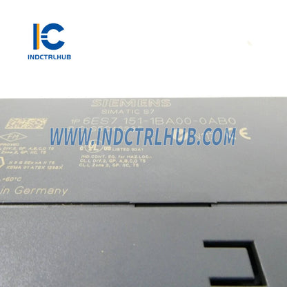 Siemens 6ES7151-1BA00-0AB0 Module d'interface