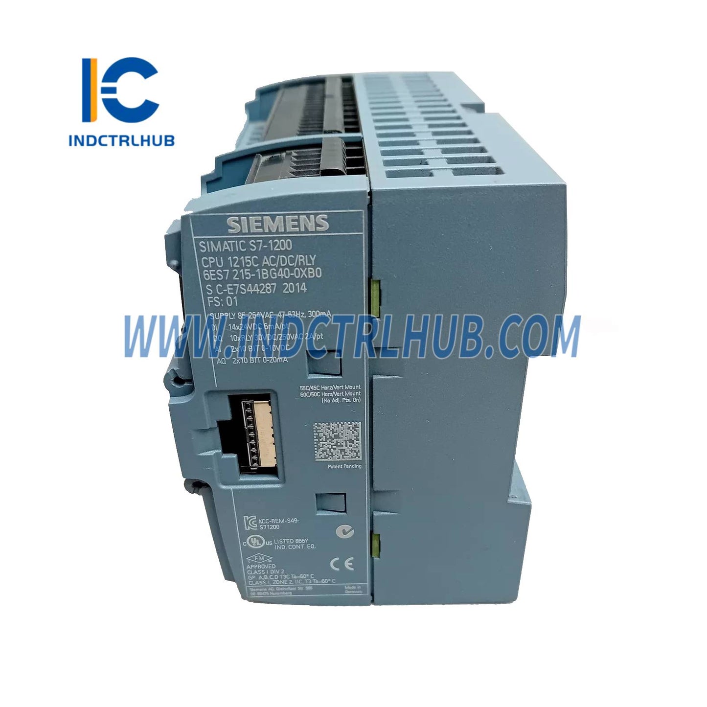 Siemens 6ES7215-1BG40-0XB0 SIMATIC S7-1200, CPU 1215C
