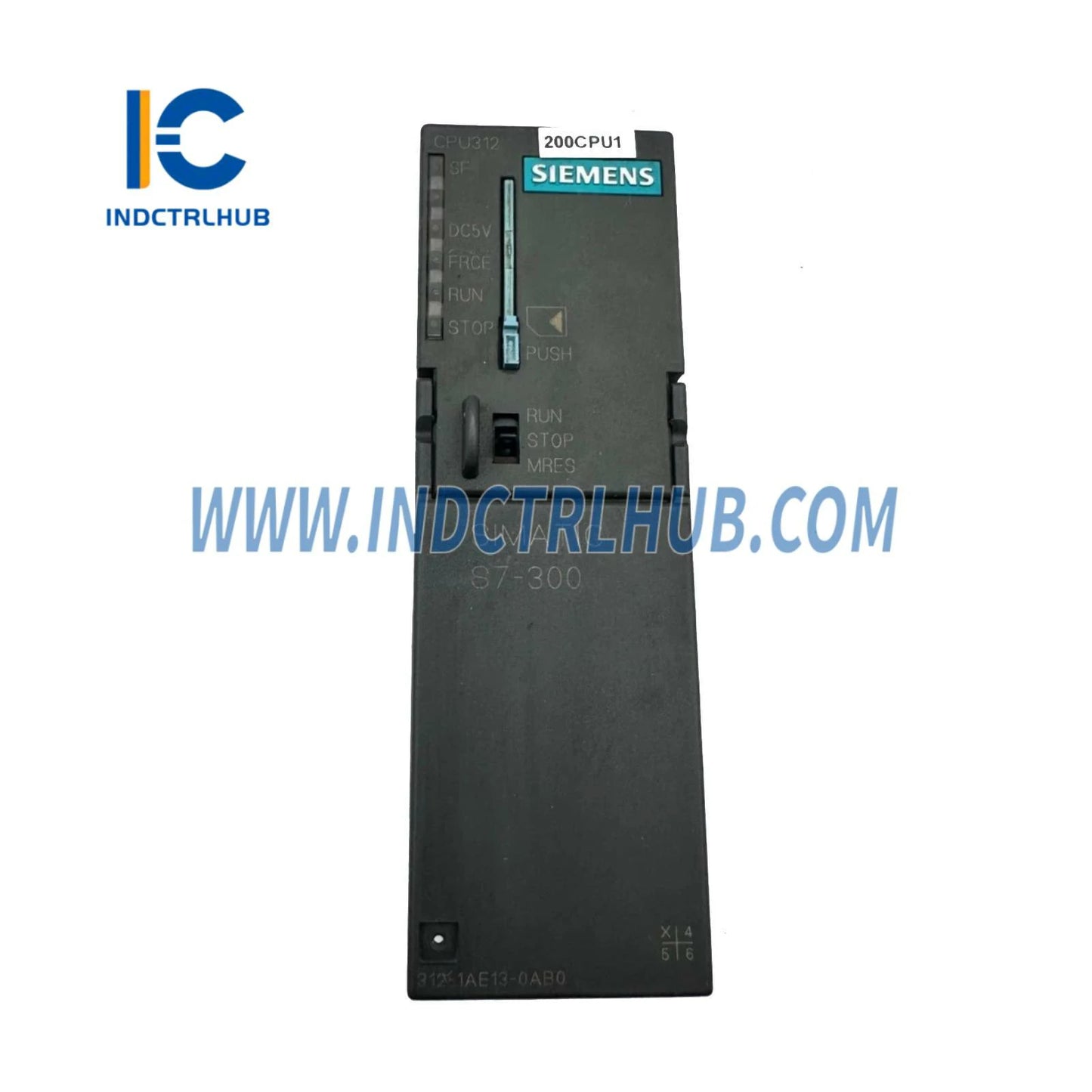 Authentic Nameplate and Serial Number for Siemens 6ES7312 1AE13 0AB0 Factory Original Label