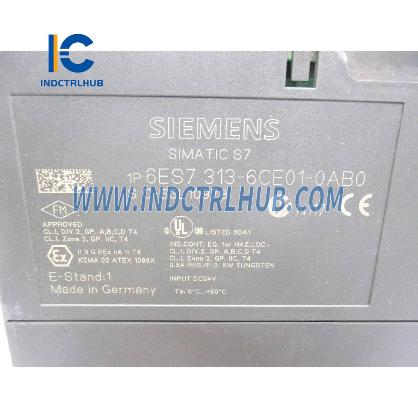 Siemens 6ES7313-6CE01-0AB0 CPU 313C-2 DP