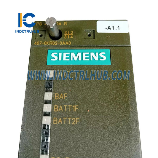 Siemens 6ES7407-0KR02-0AA0 SIMATIC S7-400, tápegység PS407