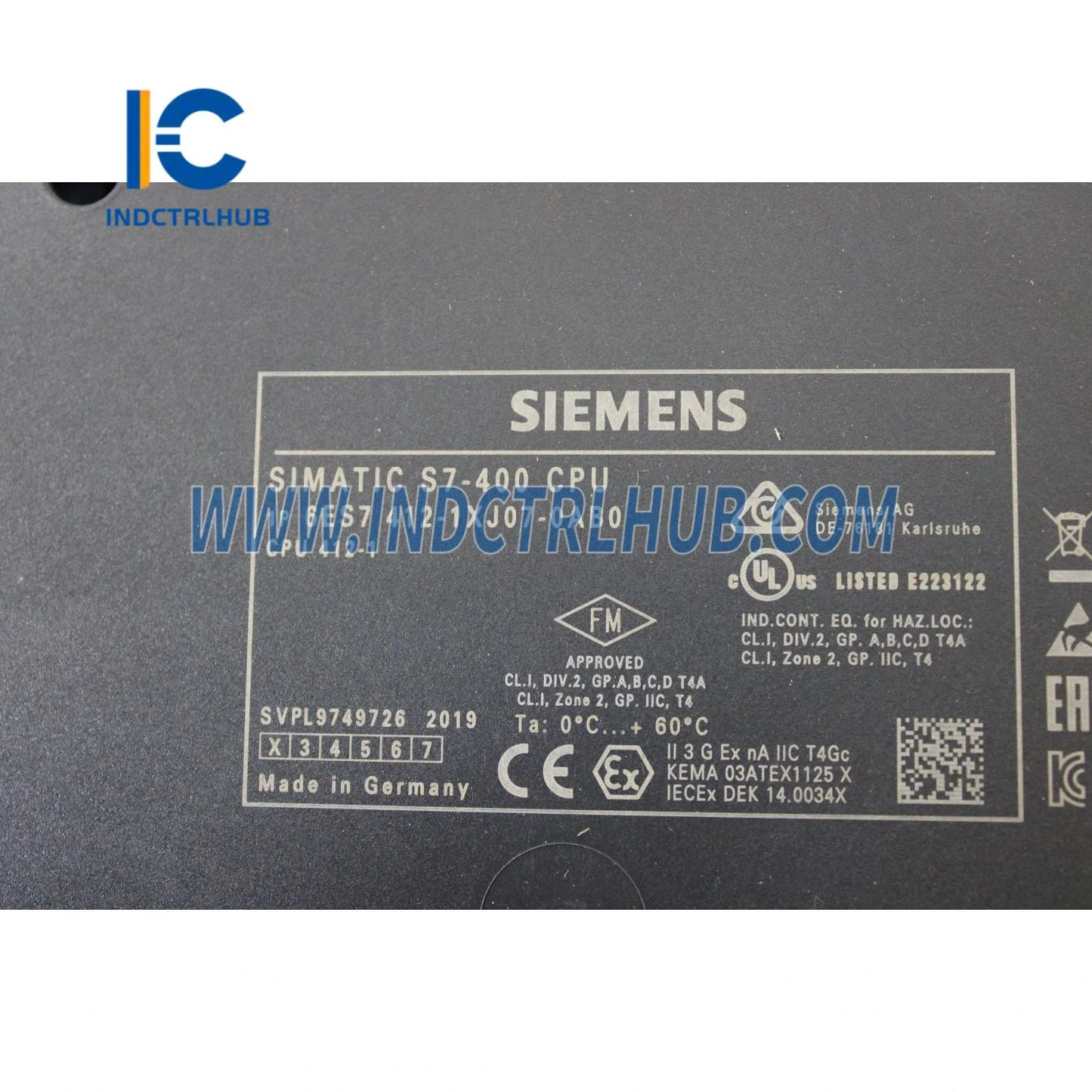 Siemens 6ES7412-1XJ07-0AB0 CPU 412-5H S7-400