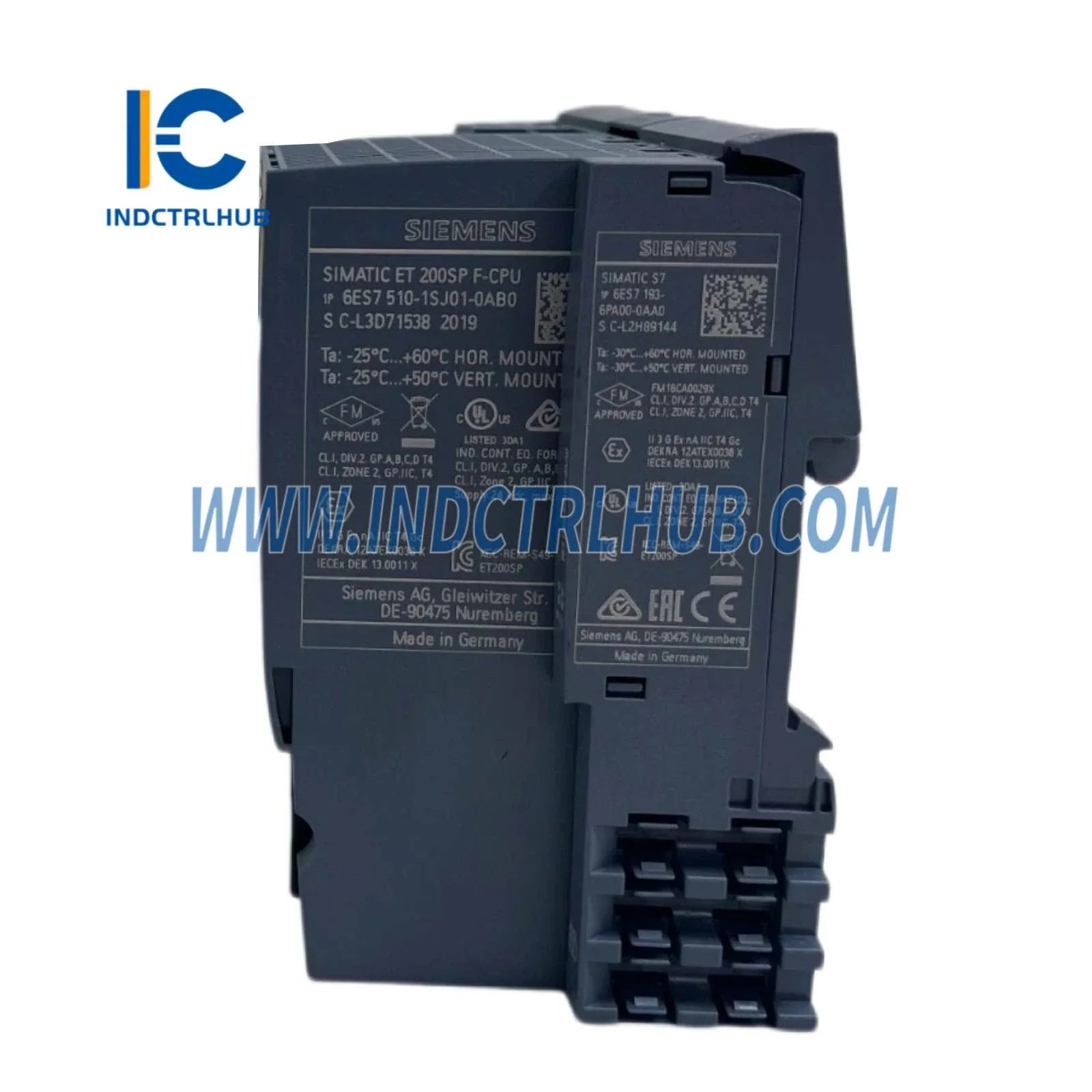 Authentic Nameplate and Serial Number for Siemens 6ES7510 1SJ01 0AB0 Factory Original Label