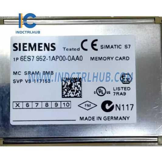 SIEMENS 6ES7952-1AP00-0AA0 SIMATIC S7, RAM Memory Card