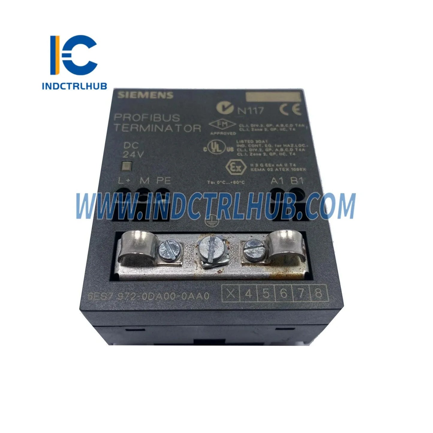 Authentic Nameplate and Serial Number for Siemens 6ES7972 0DA00 0AA0 Factory Original Label