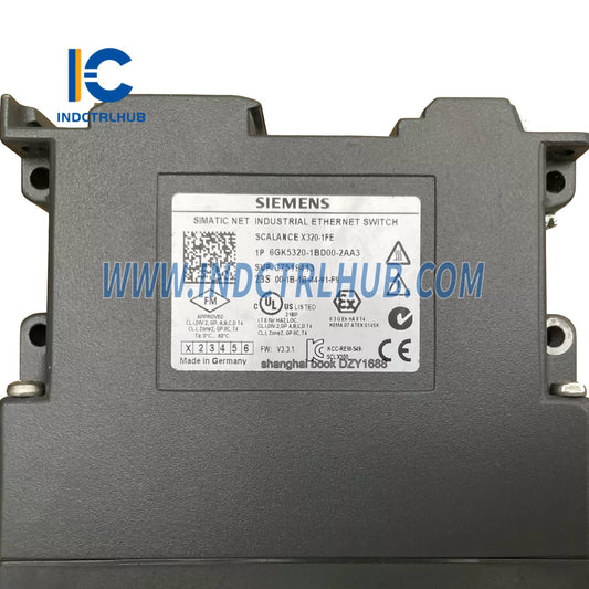 Siemens 6GK5320-1BD00-2AA3 managed IE switch