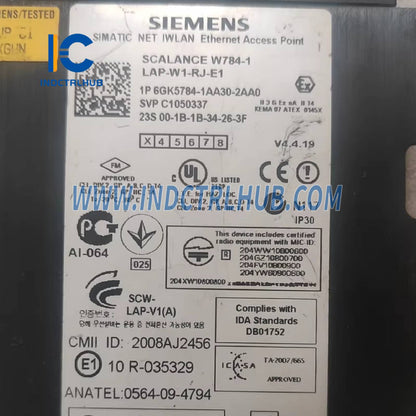 Siemens 6GK5784-1AA30-2AA0 IWLAN access point SCALANCE W784-1