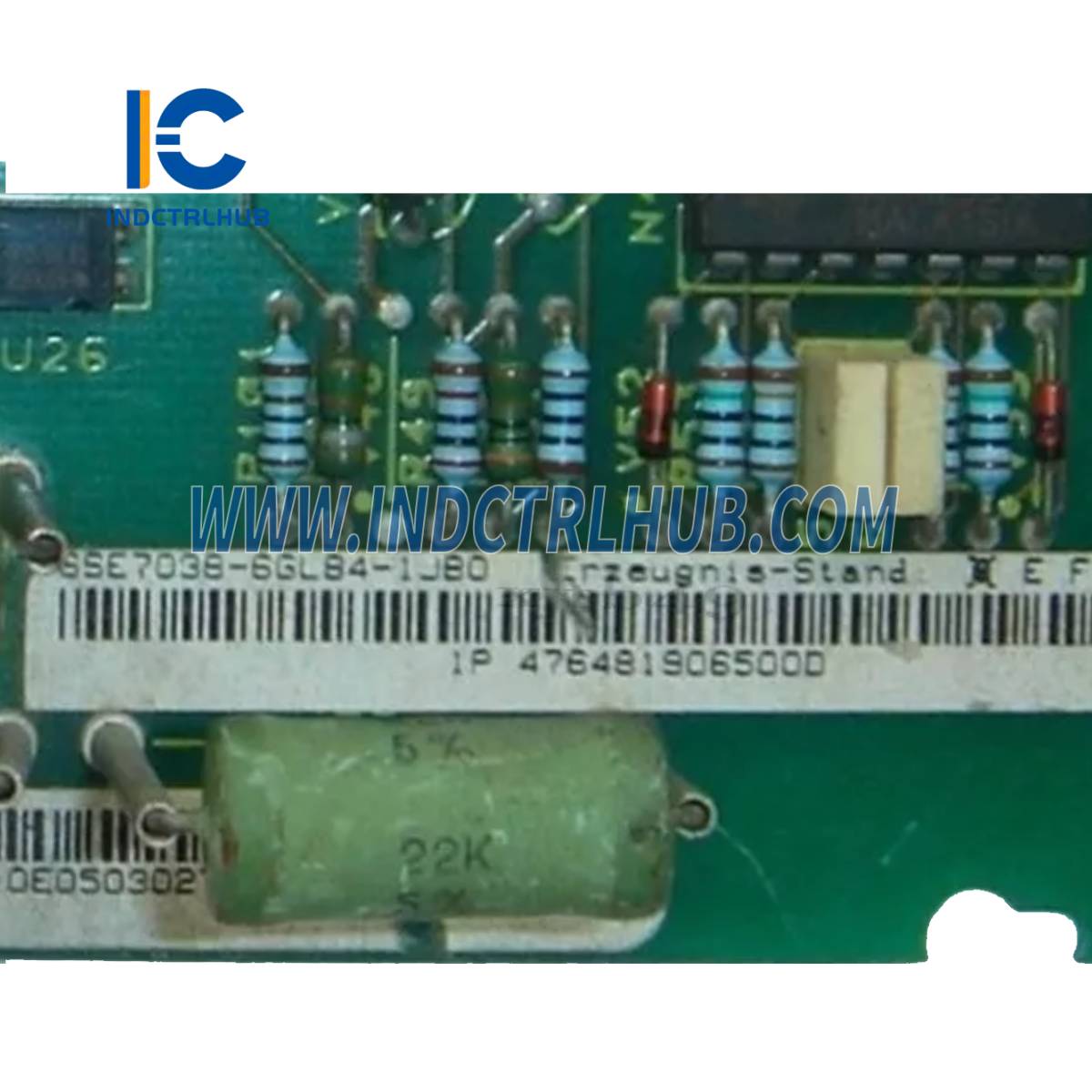 Siemens 6SE7038-6GL84-1JB0 Voltage Divider Module VDU