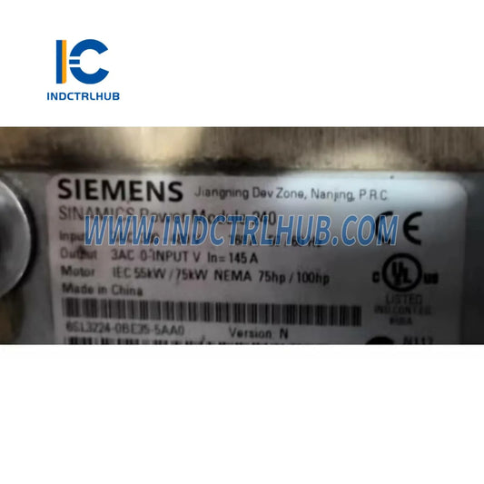 Siemens 6SL3224-0BE35-5AA0 SINAMICS G120 PM240 Power Module 55kW Inverter Drive New Original Ready to ship