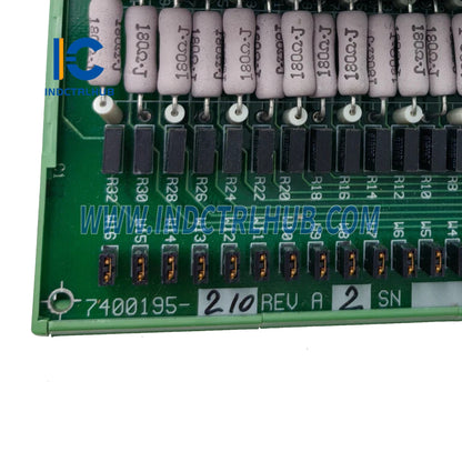 Triconex 7400195-210 9771-2XX Аналоговая входная терминальная панель