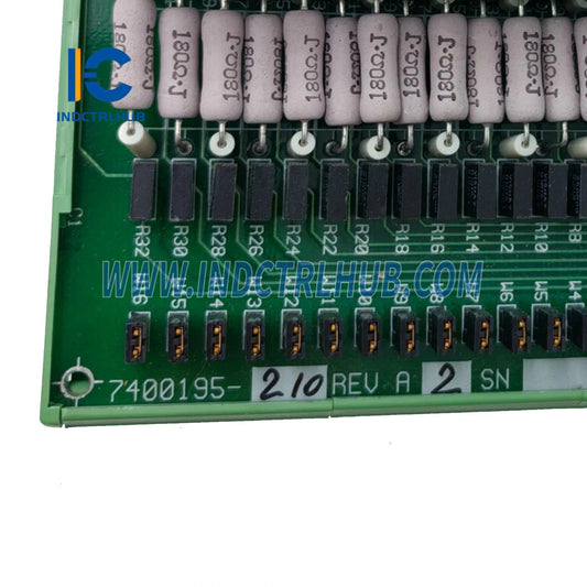 Triconex 7400195-210 9771-2XX analóg bemeneti lezáró panel