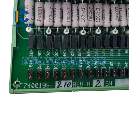 Triconex 7400195-210 REV A2 Analog Input Termination Panel