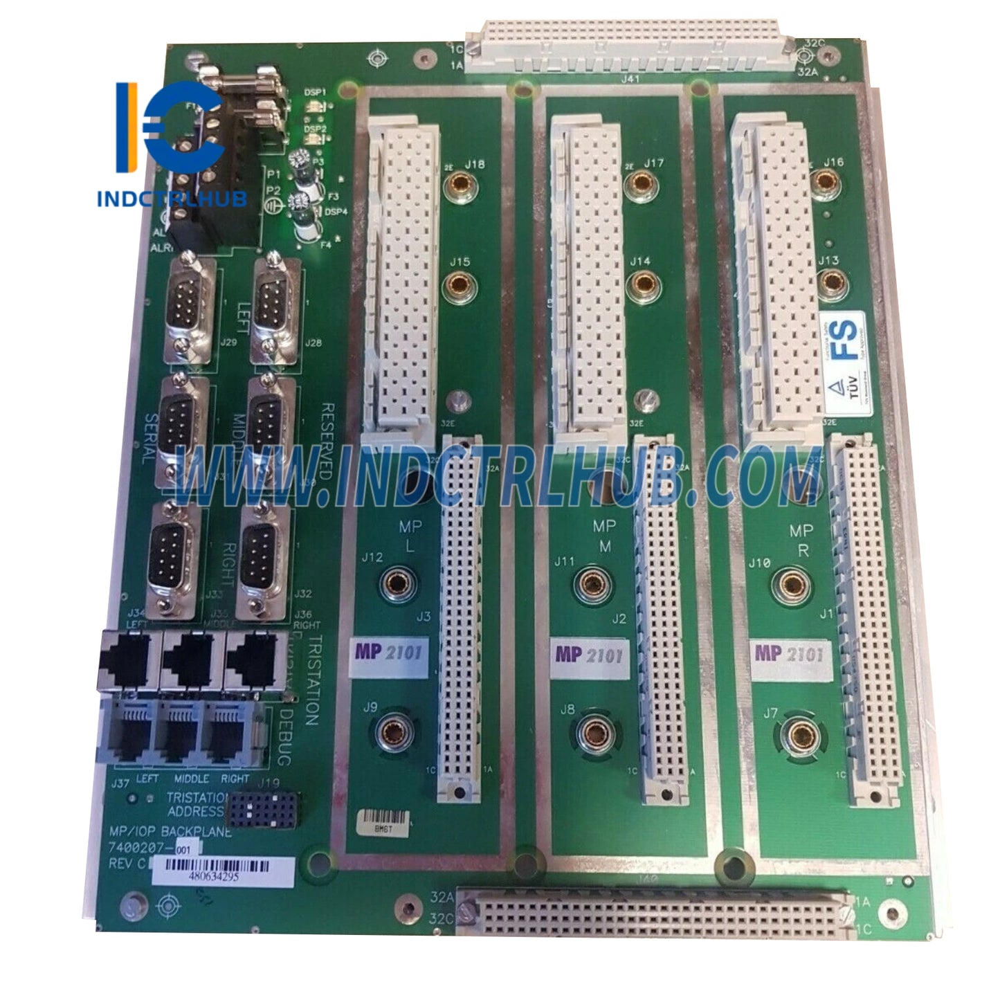 Triconex 7400207-001 Main Processor Baseplate